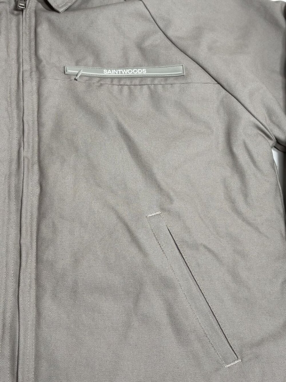 SAINTWOODS Ricky Jacket in Grey - Picture 3 of 7